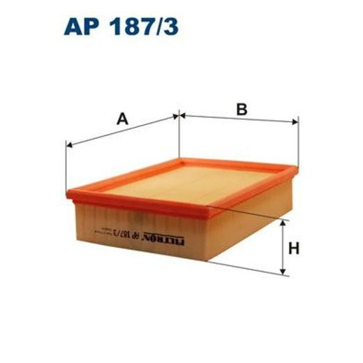 Vzduchový filtr FILTRON AP 187/3
