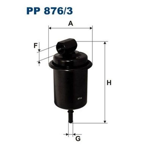 Palivový filtr FILTRON PP 876/3