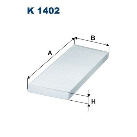 Filtr, vzduch v interiéru FILTRON K 1402