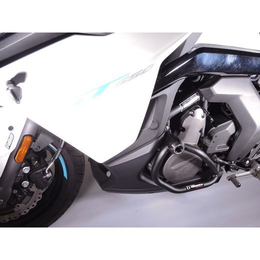 Ochranné rámy motoru RDMOTO CF137KDPH01 matná černá pro CFMOTO 650 GT, Premium 2020-2023