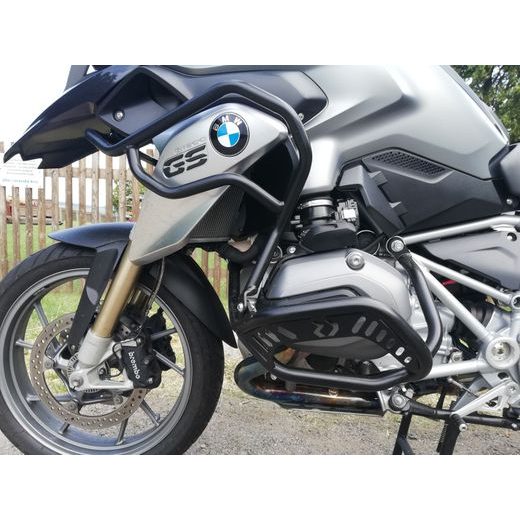 Ochranné rámy motoru RDMOTO CF120KD matná černá vrchní a spodní pro BMW R 1200 GS 2013-2019