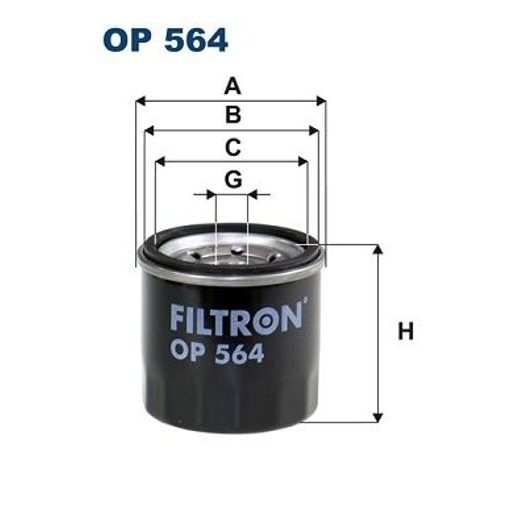 Olejový filtr FILTRON OP 564