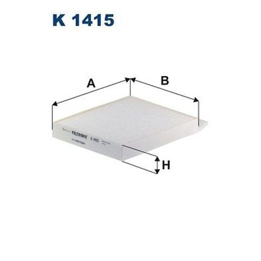 Filtr, vzduch v interiéru FILTRON K 1415