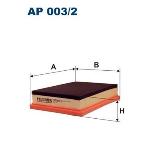 Vzduchový filtr FILTRON AP 003/2