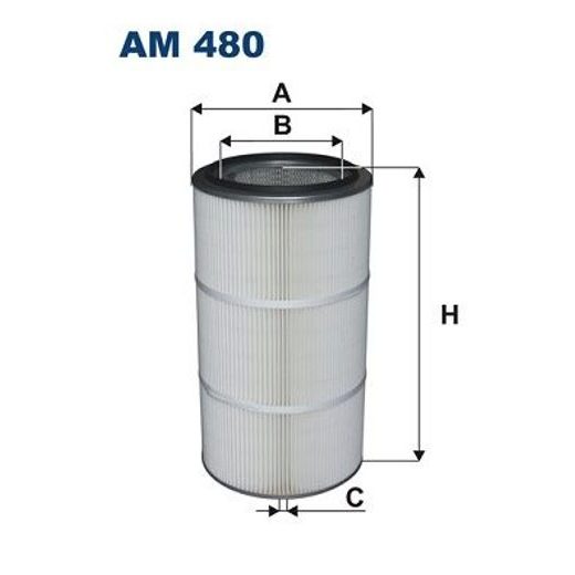 Vzduchový filtr FILTRON AM 480