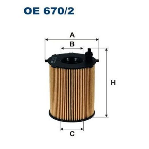 Olejový filtr FILTRON OE 670/2