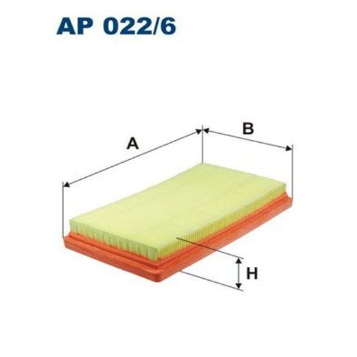 Vzduchový filtr FILTRON AP 022/6