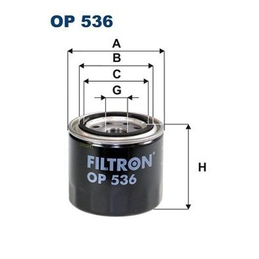 Olejový filtr FILTRON OP 536