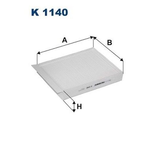Filtr, vzduch v interiéru FILTRON K 1140
