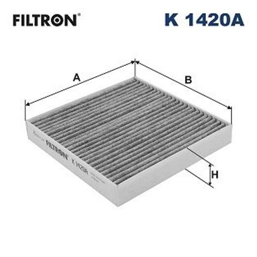 Filtr, vzduch v interiéru FILTRON K 1420A
