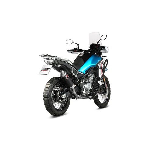 Koncovka výfuku MIVV DAKAR CF.005.LDKB černá