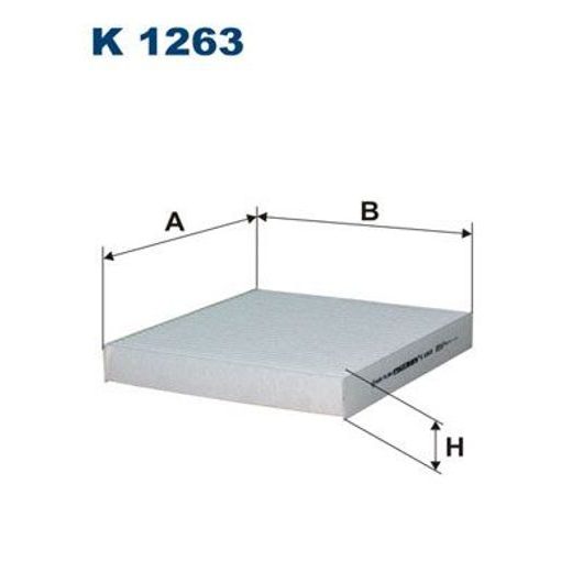 Filtr, vzduch v interiéru FILTRON K 1263
