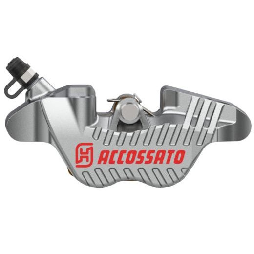 Radiální brzdové třmeny ACCOSSATO PZ014 pro MiniGp, Pitbike a Skútry Piston in aluminium