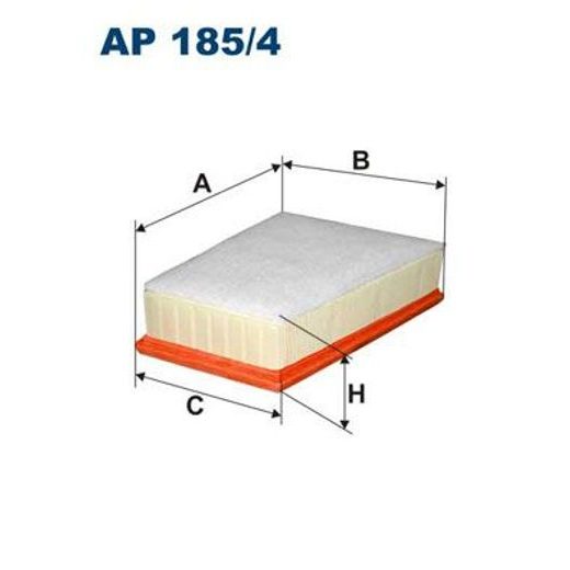 Vzduchový filtr FILTRON AP 185/4