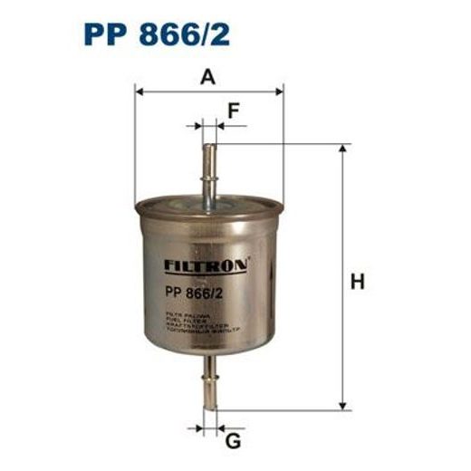 Palivový filtr FILTRON PP 866/2
