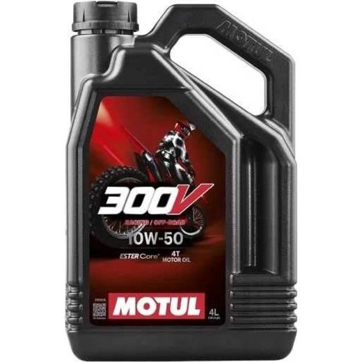 Motul 300V 4T Factory Line Off Road 10W-50 4 l