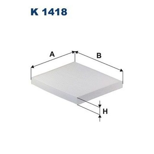 Filtr, vzduch v interiéru FILTRON K 1418