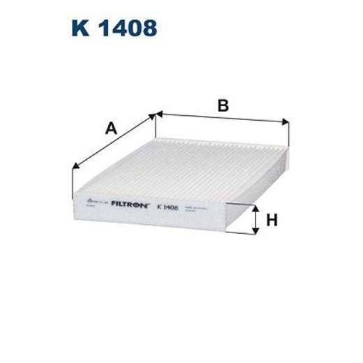 Filtr, vzduch v interiéru FILTRON K 1408