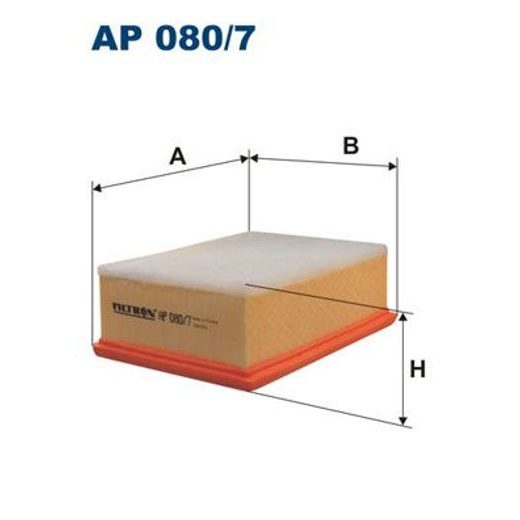 Vzduchový filtr FILTRON AP 080/7