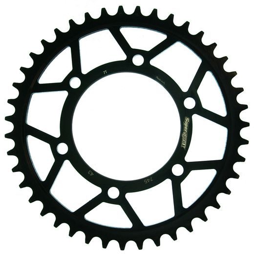 Řetězová sada EK - zlatý řetěz 525 ZVX, X-kroužek, kolečko JT pogumované, rozeta SUPERSPROX pro DUCATI ST4 916 Sporttouring 1999-2003