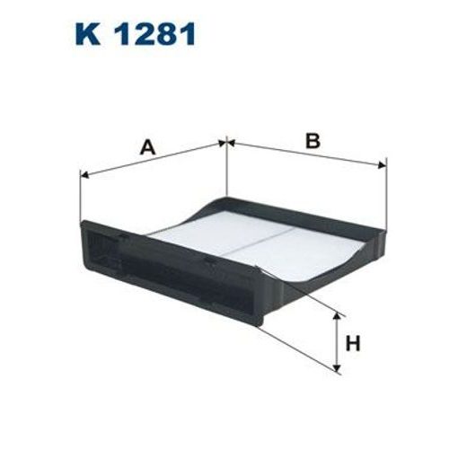 Filtr, vzduch v interiéru FILTRON K 1281