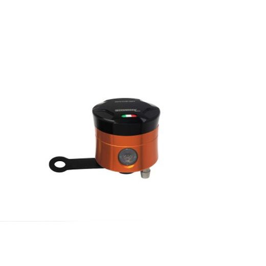 Nádobka na brzdovou kapalinu ACCOSSATO CNC-worked vč. rovného držáku černý