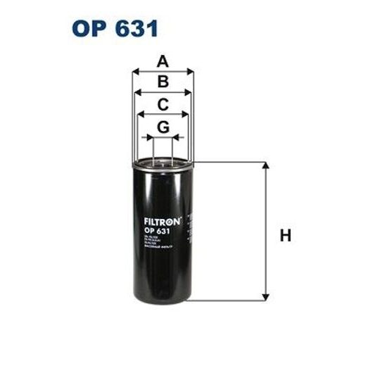 Olejový filtr FILTRON OP 631