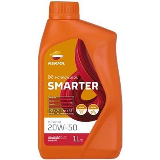 Repsol Smarter V-Twin 4T 20W-50 1L