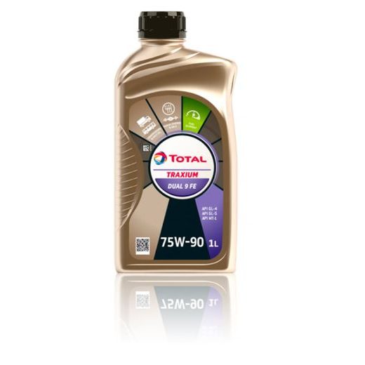 Total Traxium Dual 9 FE 75W-90 1L
