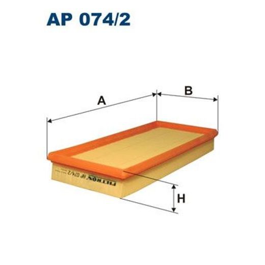 Vzduchový filtr FILTRON AP 074/2