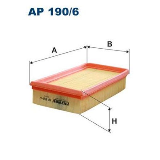 Vzduchový filtr FILTRON AP 190/6