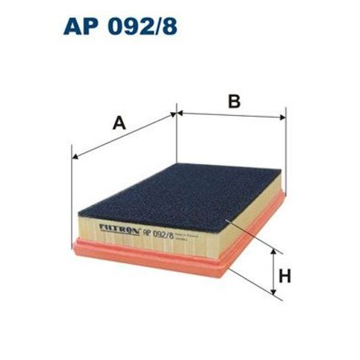 Vzduchový filtr FILTRON AP 092/8