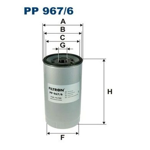 Palivový filtr FILTRON PP 967/6