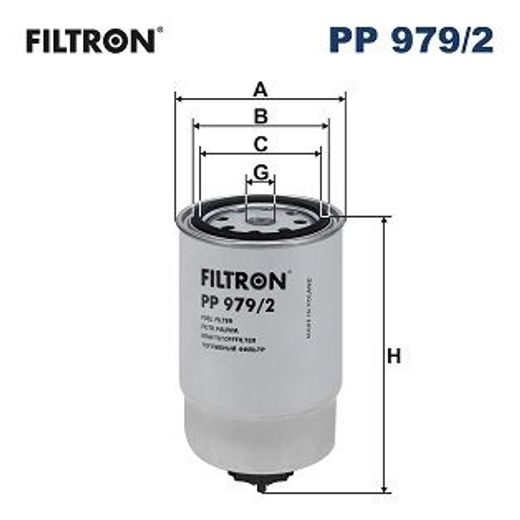 Palivový filtr FILTRON PP 979/2