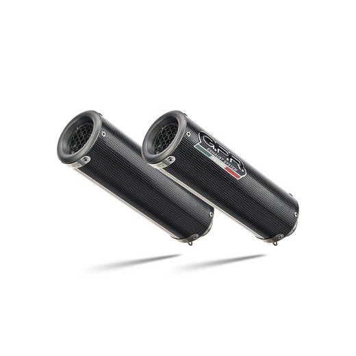Dvojitá koncovka výfuku Slip-on GPR M3 D.69.M3.PP Broušená nerezová ocel pro DUCATI 1098 2006-2012