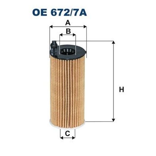 Olejový filtr FILTRON OE 672/7A