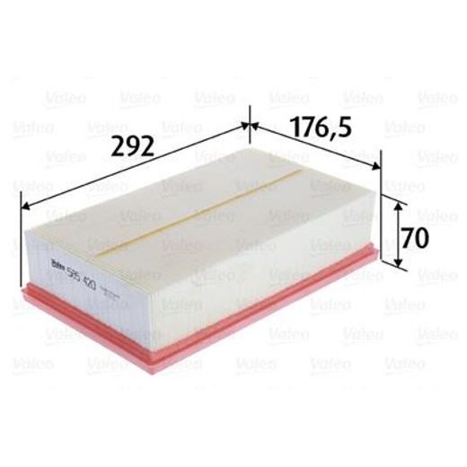 Vzduchový filtr VALEO 585420
