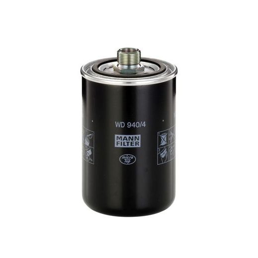 Filtr, pracovní hydraulika MANN-FILTER WD 940/4