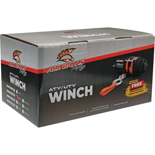 Winch All Balls Racing AB 3500LB 431-01023 4-Bolt