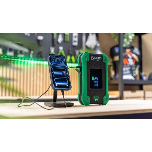 Multifunkční startovací booster & vzduchový kompresor FULBAT AIRBOOST 12V 1600A