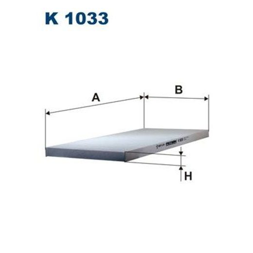 Filtr, vzduch v interiéru FILTRON K 1033
