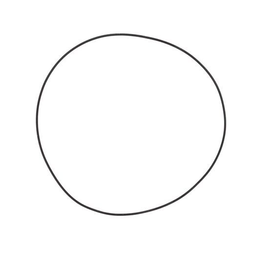 Těsnění pod víko spojky WINDEROSA CCG 817785 vnější strana