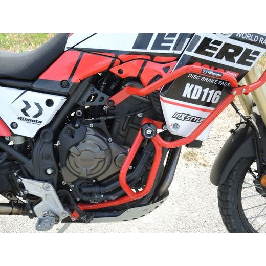 Ochranné rámy motoru RDMOTO CF140R červená