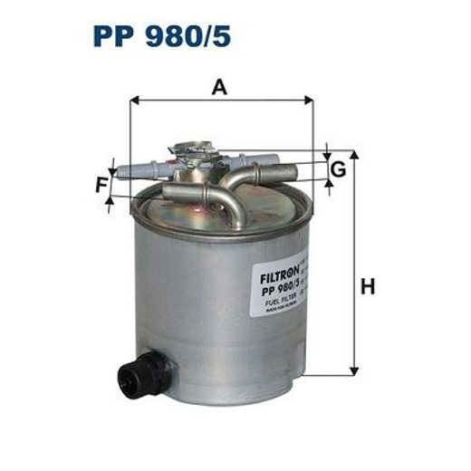 Palivový filtr FILTRON PP 980/5