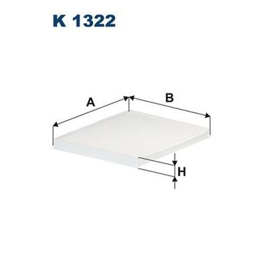 Filtr, vzduch v interiéru FILTRON K 1322