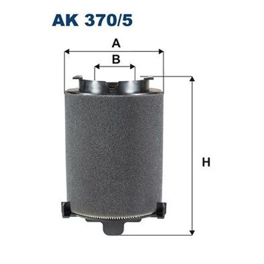 Vzduchový filtr FILTRON AK 370/5