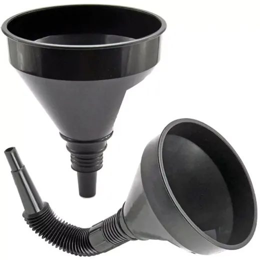 Palivová nálevka s flexibilní hadicí