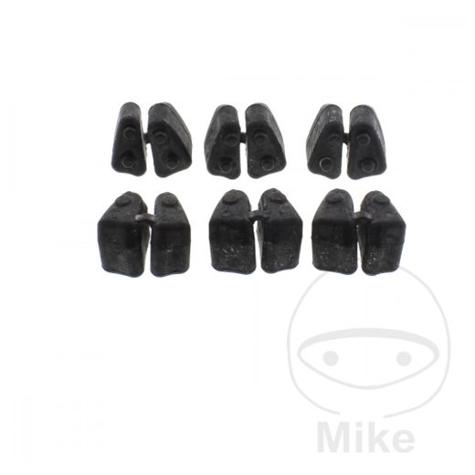 Sada tlumičů záběru zadní rozety TOURMAX guma 6 dílná sada