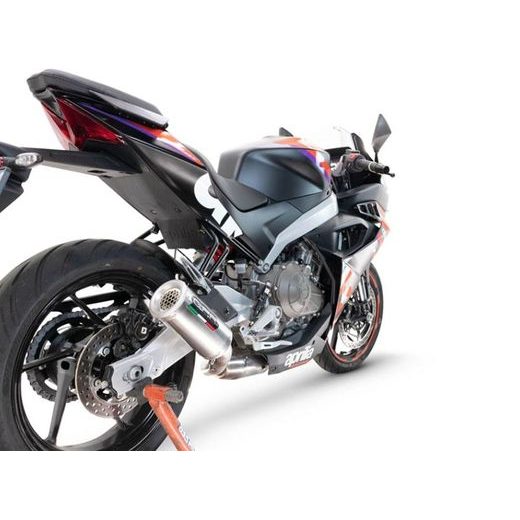 Výfuk kompletní GPR M3 A.78.CAT.M3.INOX Broušená nerezová ocel zahrnuje odnímatelný db killer a katalyzátor