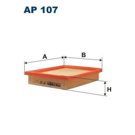 Vzduchový filtr FILTRON AP 107